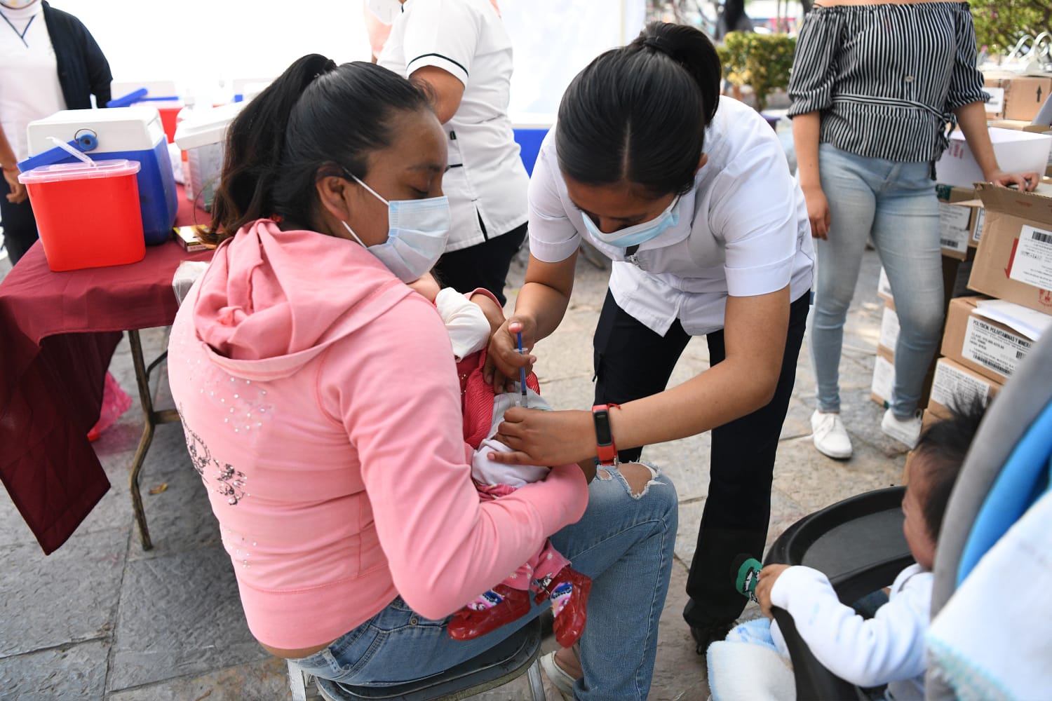 Llegan más vacunas contra Covid19 para niños; van a las Cholulas, Cuautlancingo y Ocoyucan