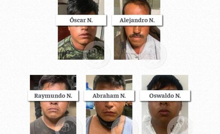 Ya hay cinco capturados por el linchamiento en Huauchinango