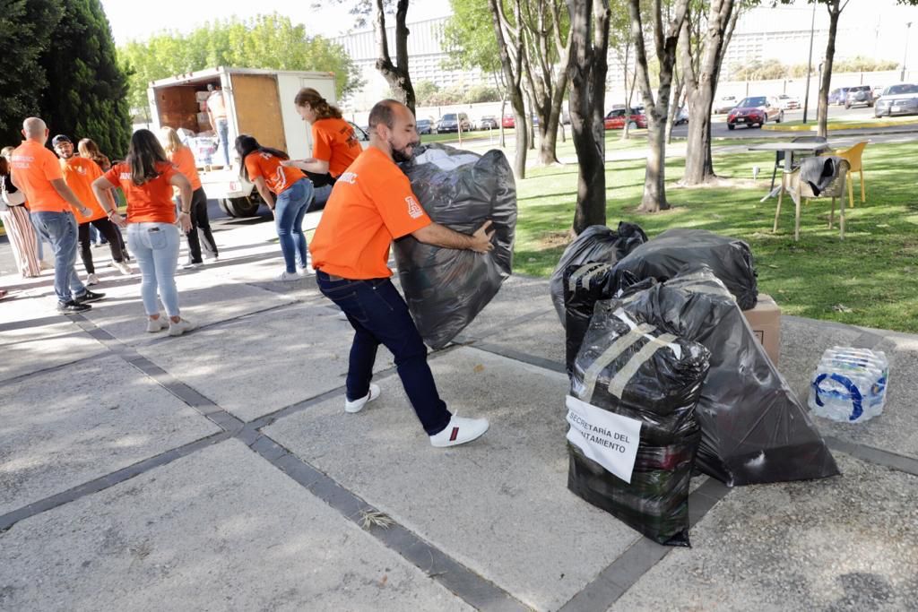 Poblanos a través del DIF Municipal y la Anáhuac envian apoyo a Turquía