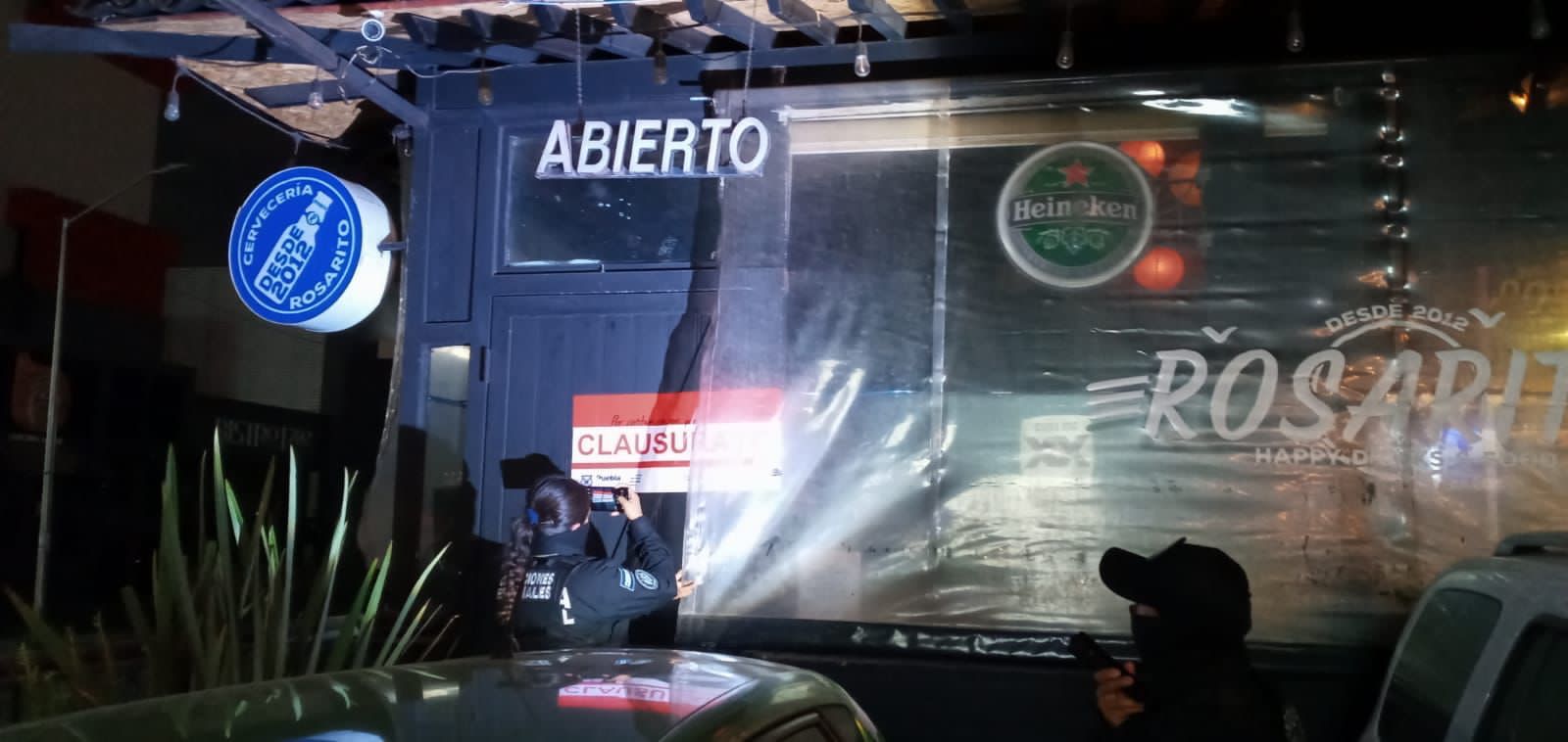Por exceso de ruido clausuran el Rosarito de la Juárez