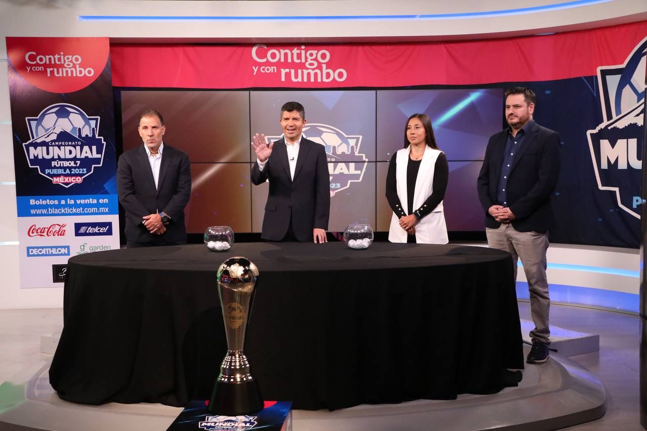Listos los grupos rumbo al Mundial Fútbol 7 en Puebla