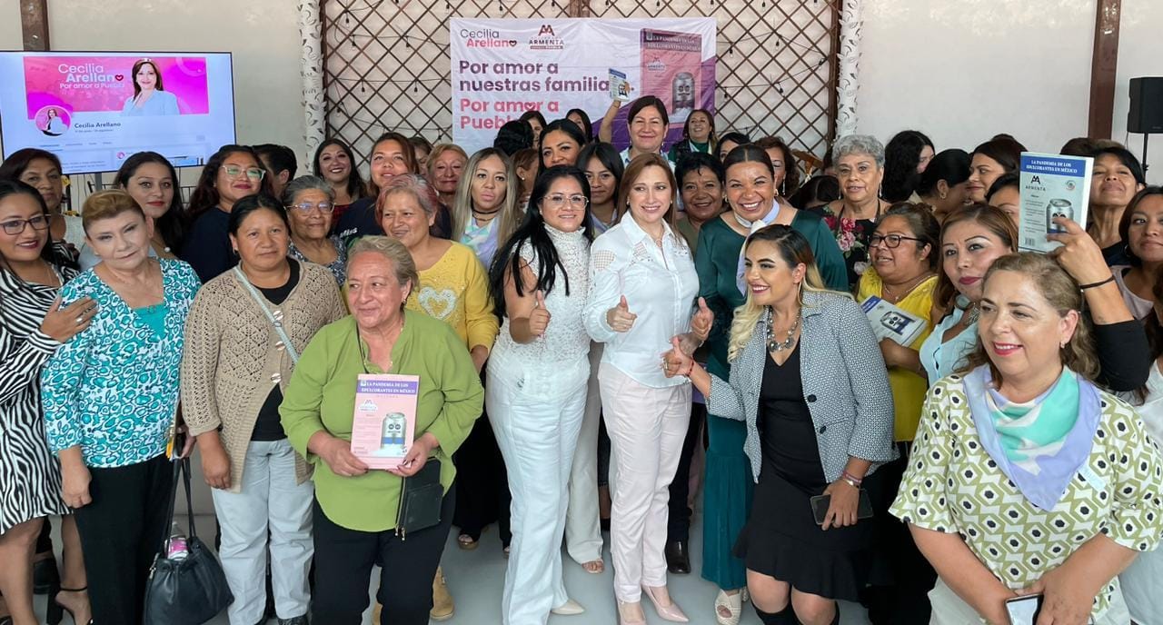 Siguen sumándose mujeres a las cruzadas por la salud con Ceci Arellano