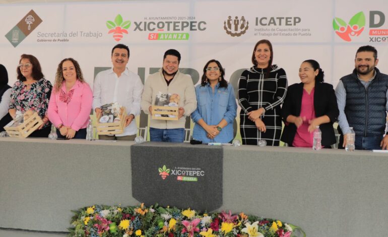 Lleva Secretaría del Trabajo capacitación para el empleo en la Sierra Norte