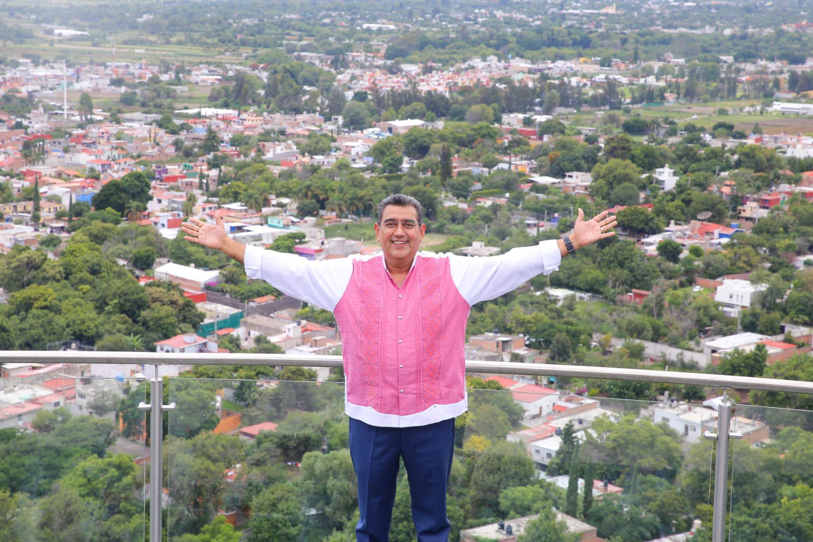 Mirador de cristal en Atlixco, nuevo atractivo turístico.