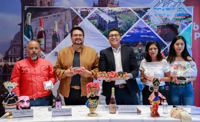 Todo listo para la Feria de Berries en  Huejotzingo