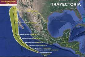 El huracán Hilary está a 515 kilómetros al sur-suroeste de Manzanillo, Colima y a 250 kilómetros al suroeste de Punta San Telmo, Michoacán.