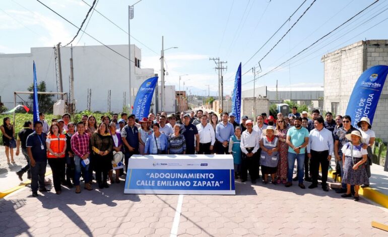 Son más de 9 mil personas las beneficiadas con esta calle, la cual tuvo una inversión de 14 millones de pesos.