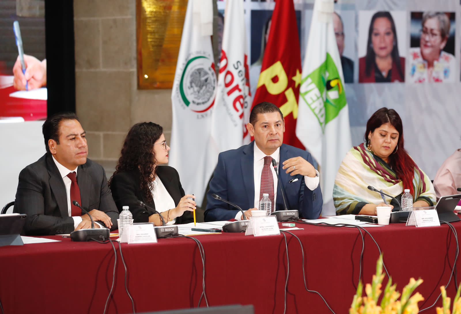Alejandro Armenta concluye presidencia del Senado