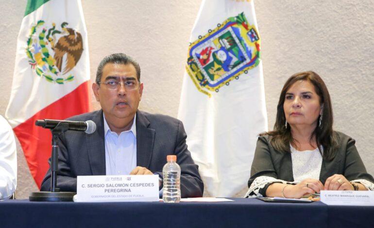 El mandatario estatal sostuvo que en Puebla las inconformidades e inquietudes se resuelven en paz, sin que ello signifique que no se aplique la ley