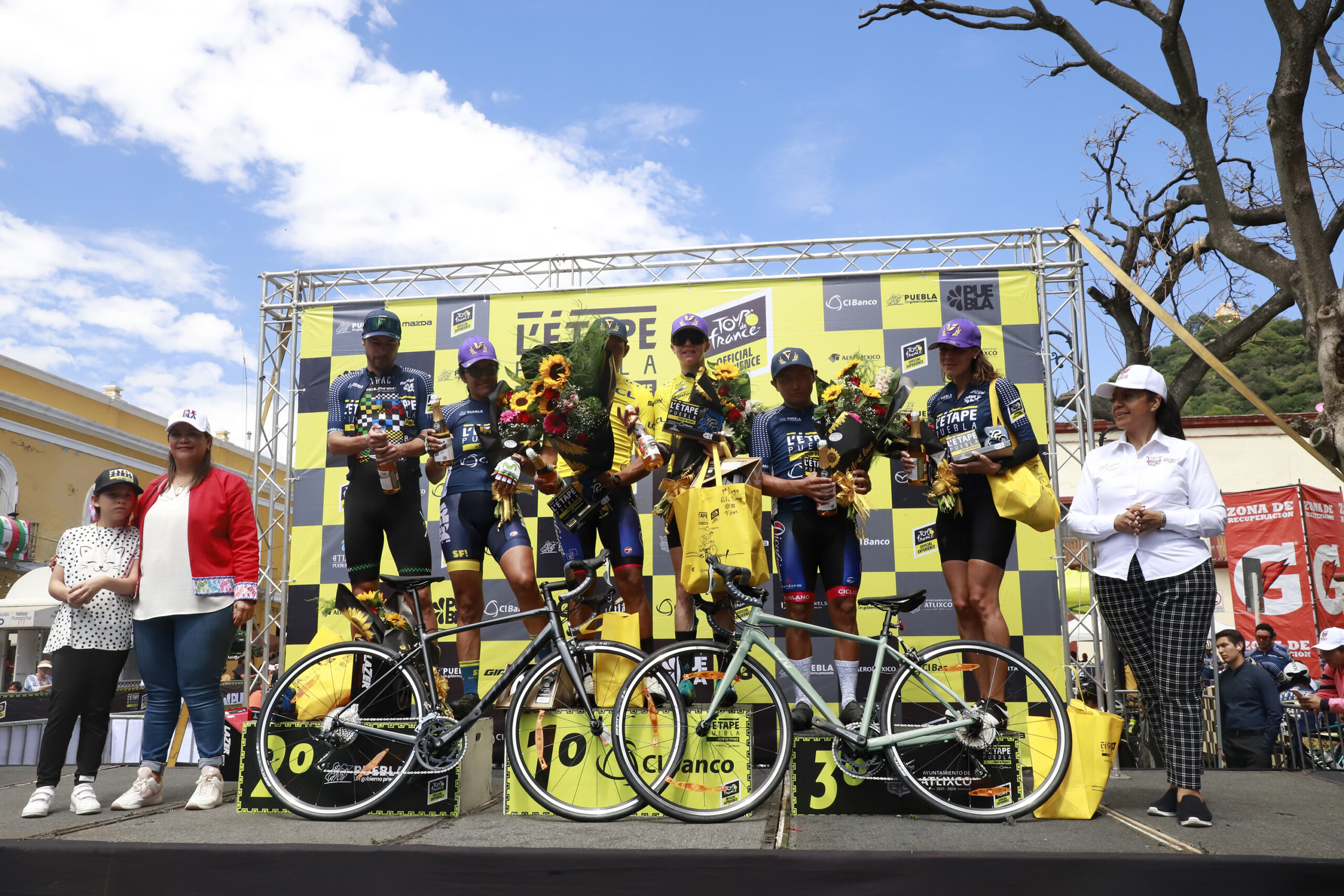 Atlixco recibió a más de mil 500 participantes del Tour de France
