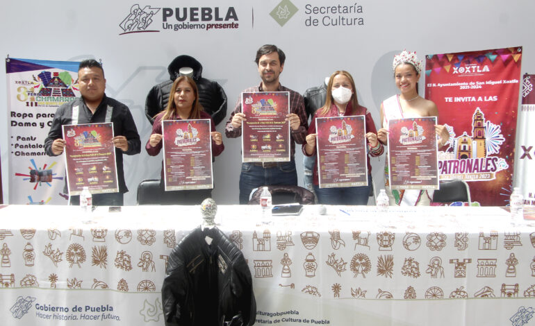 Xoxtla invita a sus Fiestas Patronales y la Expo Feria de la Chamarra 2023