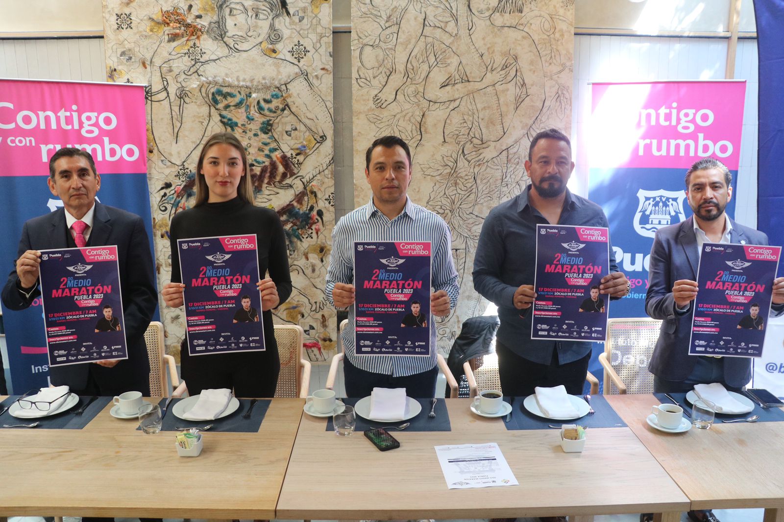 Presentan el Segundo Medio Maratón de Puebla 2023