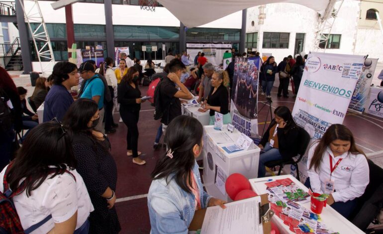 Puebla en primer lugar en colocación de personas en trabajo formal