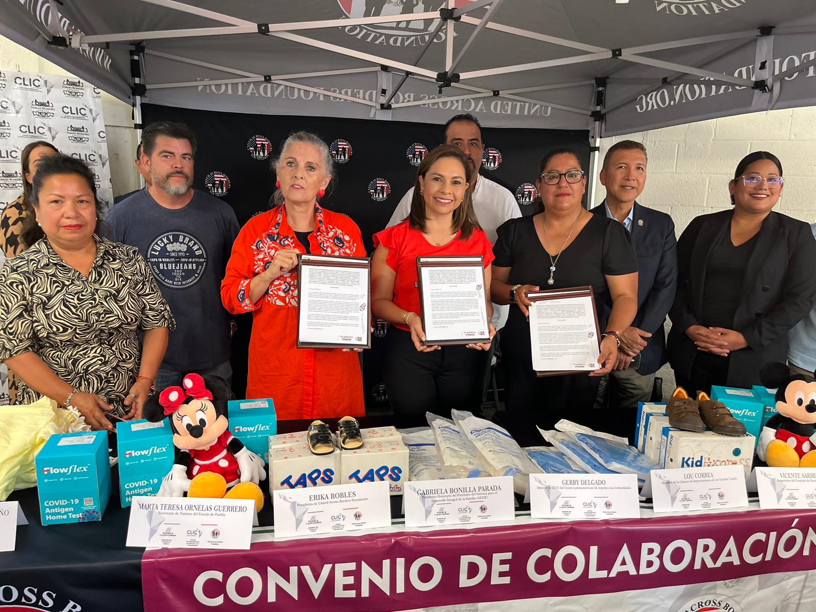  Fundaciones de EE.UU. colaborarán a favor de la niñez de Puebla