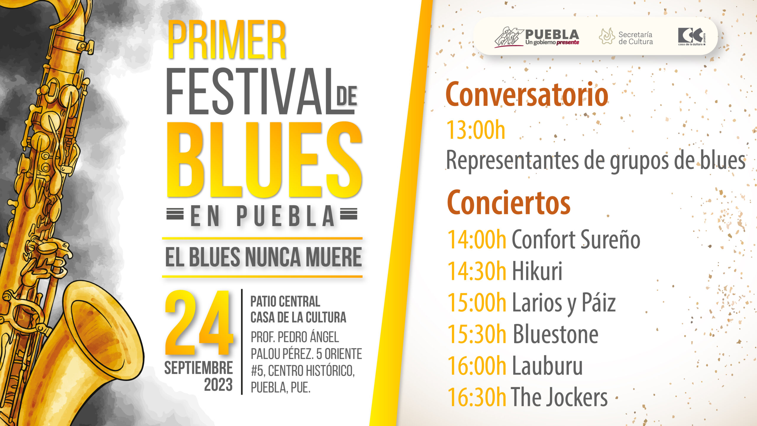 Puebla realizará su Primer Festival de Blues