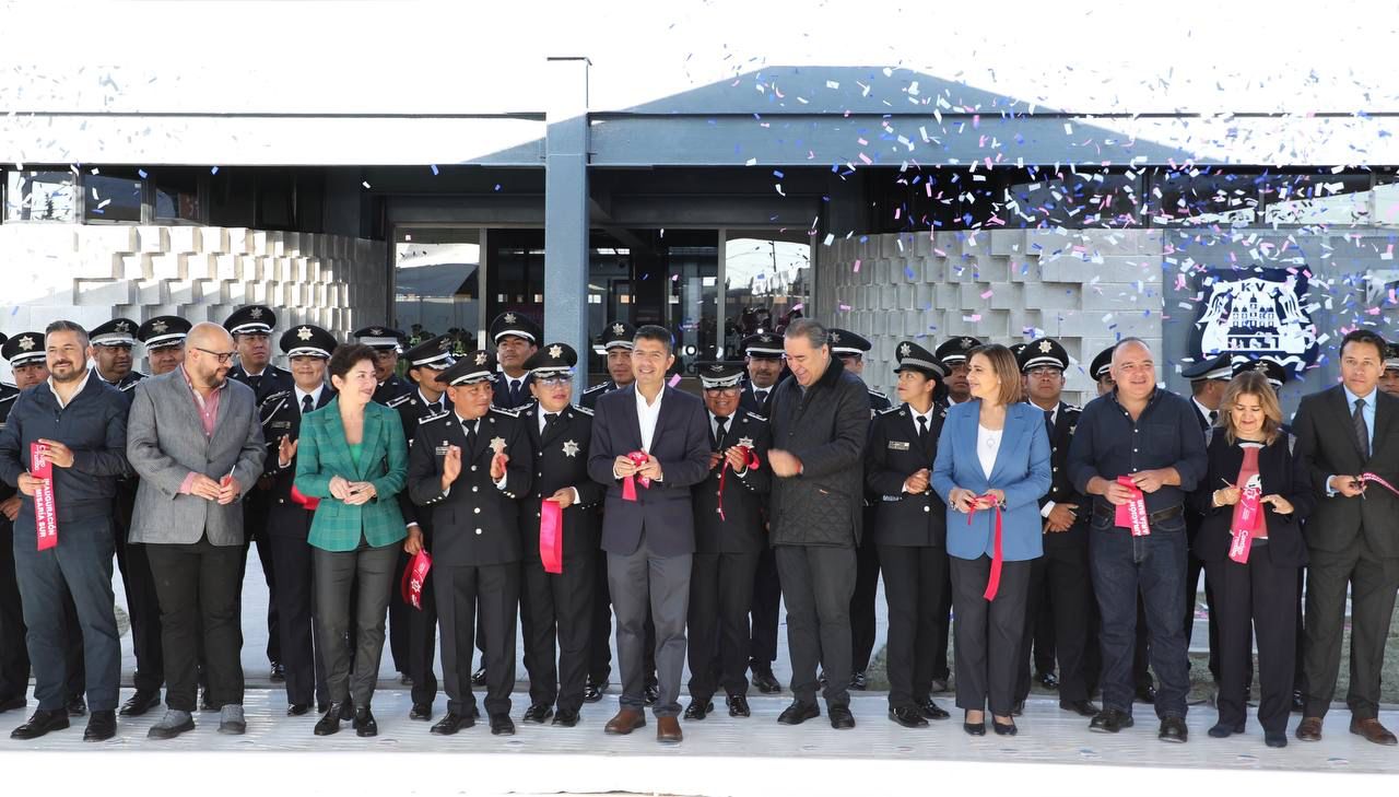 Con una inversión de 22.4 mdp se renovó la Comisaria Sur de la Policía Municipal de Puebla