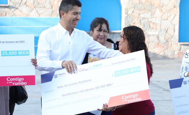 Ayuntamiento de Puebla ha entregado cinco mil «Créditos Contigo»