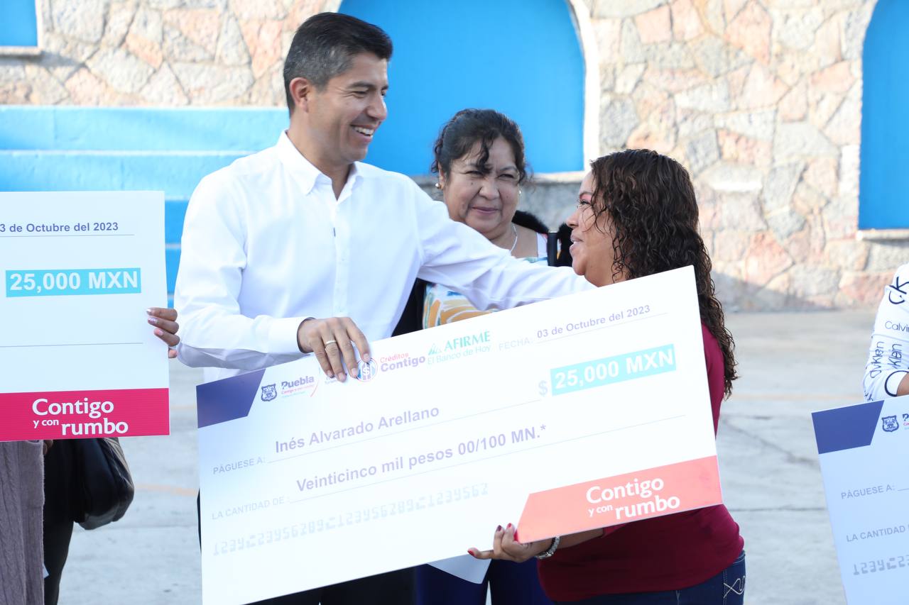 Ayuntamiento de Puebla ha entregado cinco mil «Créditos Contigo»