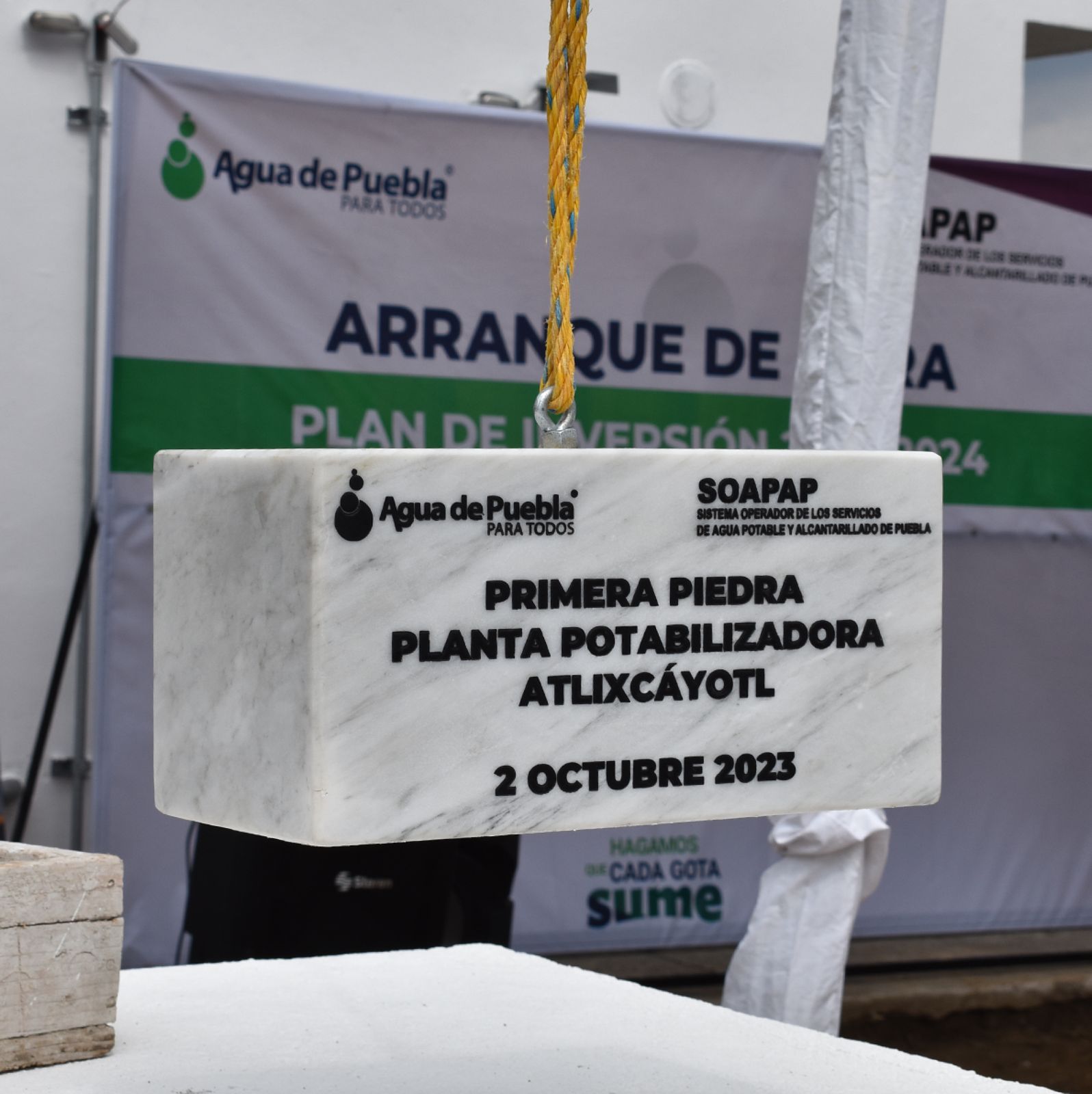 Inició la Construcción de la Planta Potabilizadora Atlixcáyotl en beneficio de 90 mil habitantes
