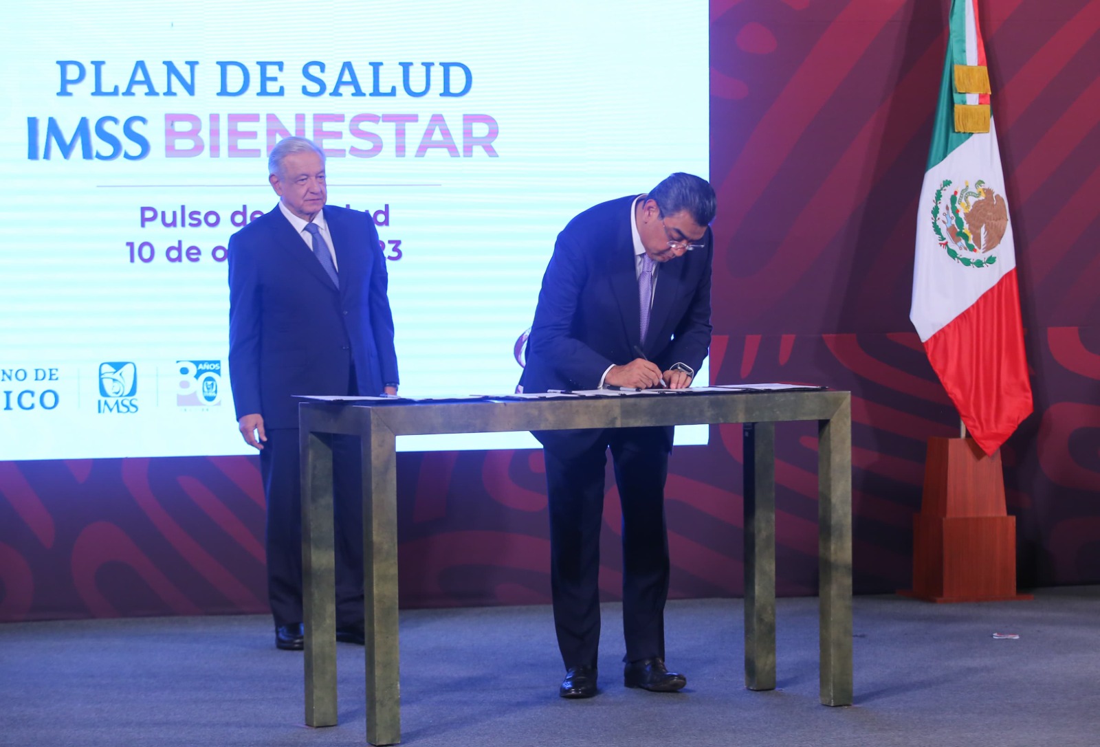 Se incorpora formalmente a Puebla en el sistema IMSS Bienestar 