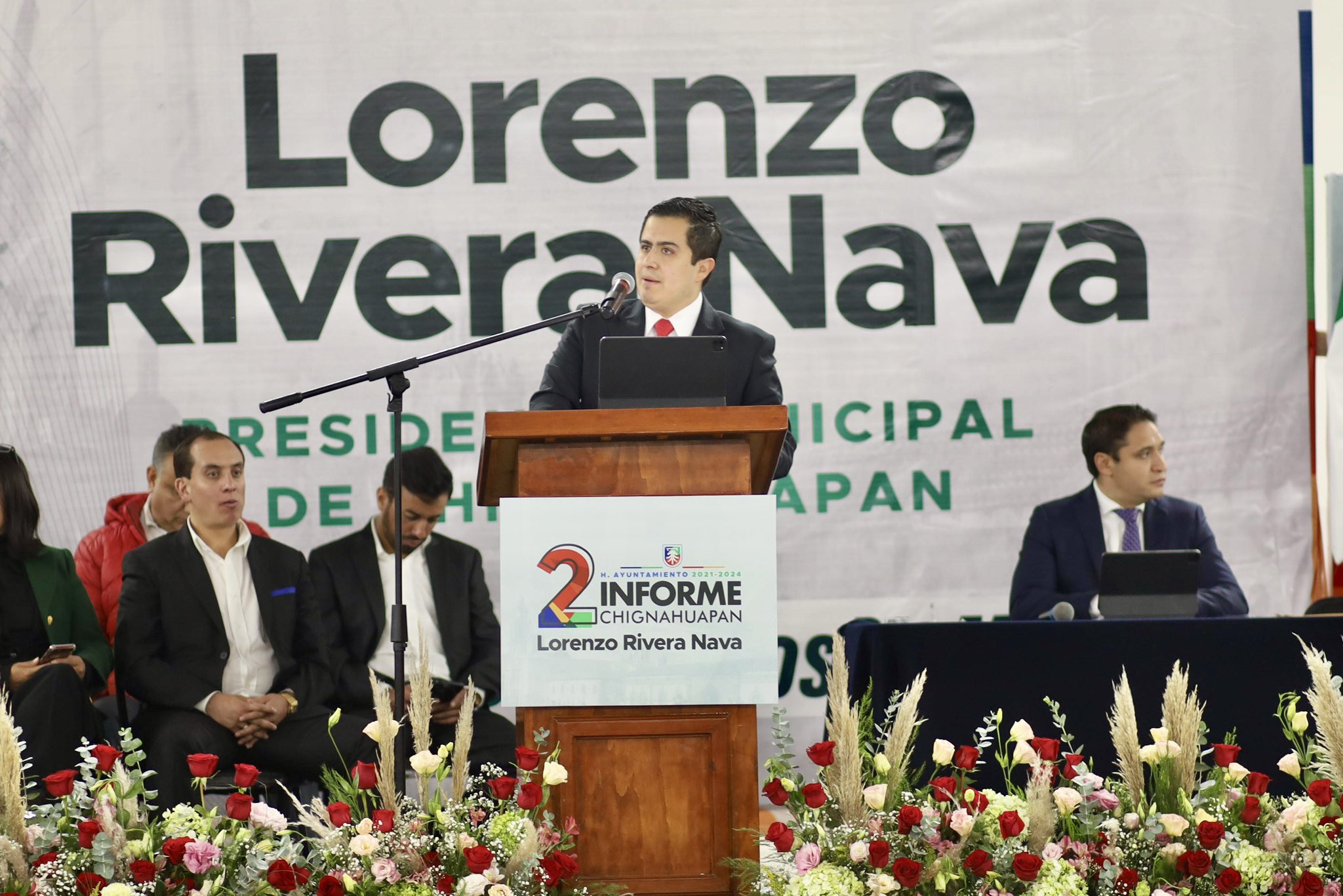 En informe de labores, Lorenzo Rivera destaca inversiones y vocación turística de Chignahuapan