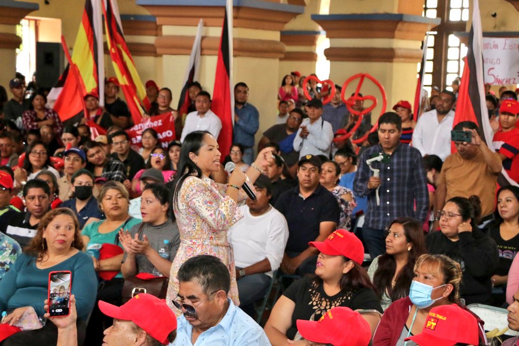 Es tiempo de las mujeres comprometidas con el movimiento y que actúan bajo los principios de la 4T: Liz Sánchez 