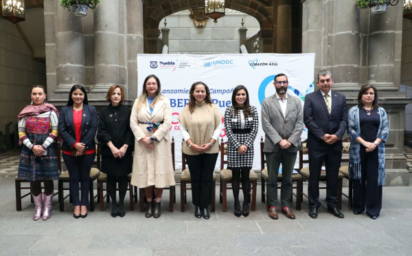 Ayuntamiento de Puebla lanza campaña contra la trata de personas.