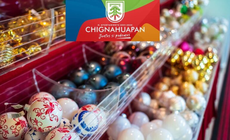 Todo listo para la Feria del Árbol y la Esfera en Chignahuapan