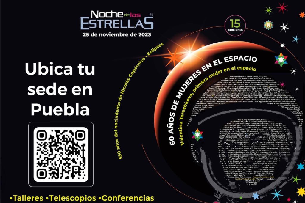 Invita INAOE a la «Noche de Estrellas 2023»
