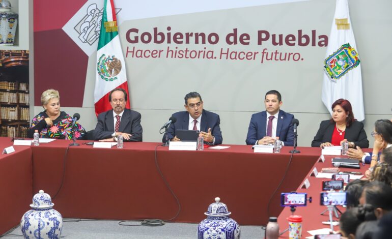 Sergio Salomón pide unidad y cohesión por Puebla tras elección de Armenta como coordinador de la 4T