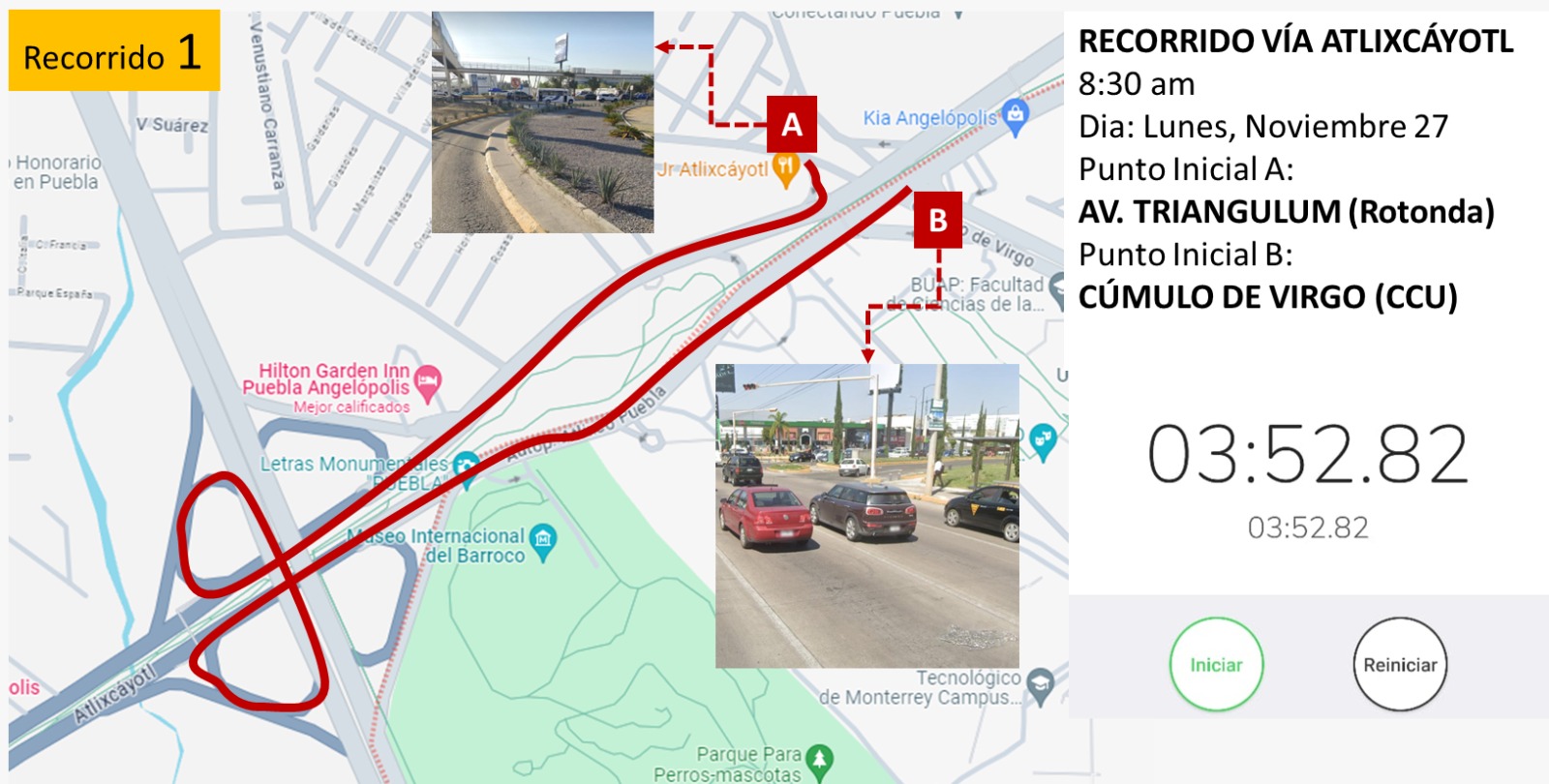 Movilidad muestra que pese a distancias mayores, hay ahorro de tiempo en traslados en Atlixcáyotl