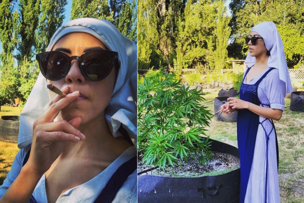 ‘Monjas’ de la marihuana se vuelven virales en Instagram
