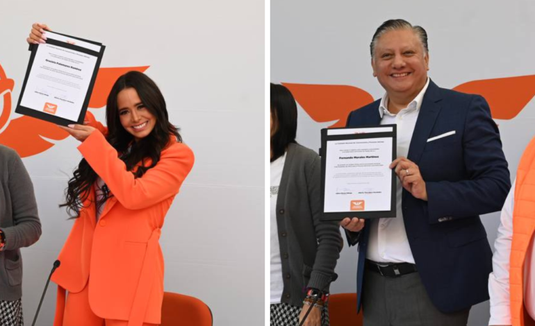 Grace Palomares y Fer Morales quieren ser candidatos a la gubernatura por MC
