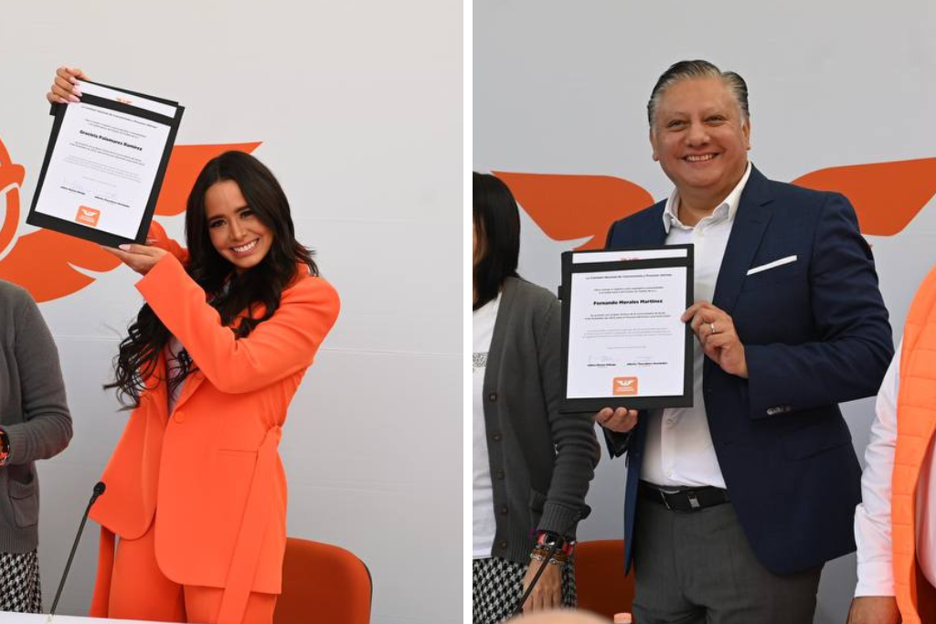 Grace Palomares y Fer Morales quieren ser candidatos a la gubernatura por MC