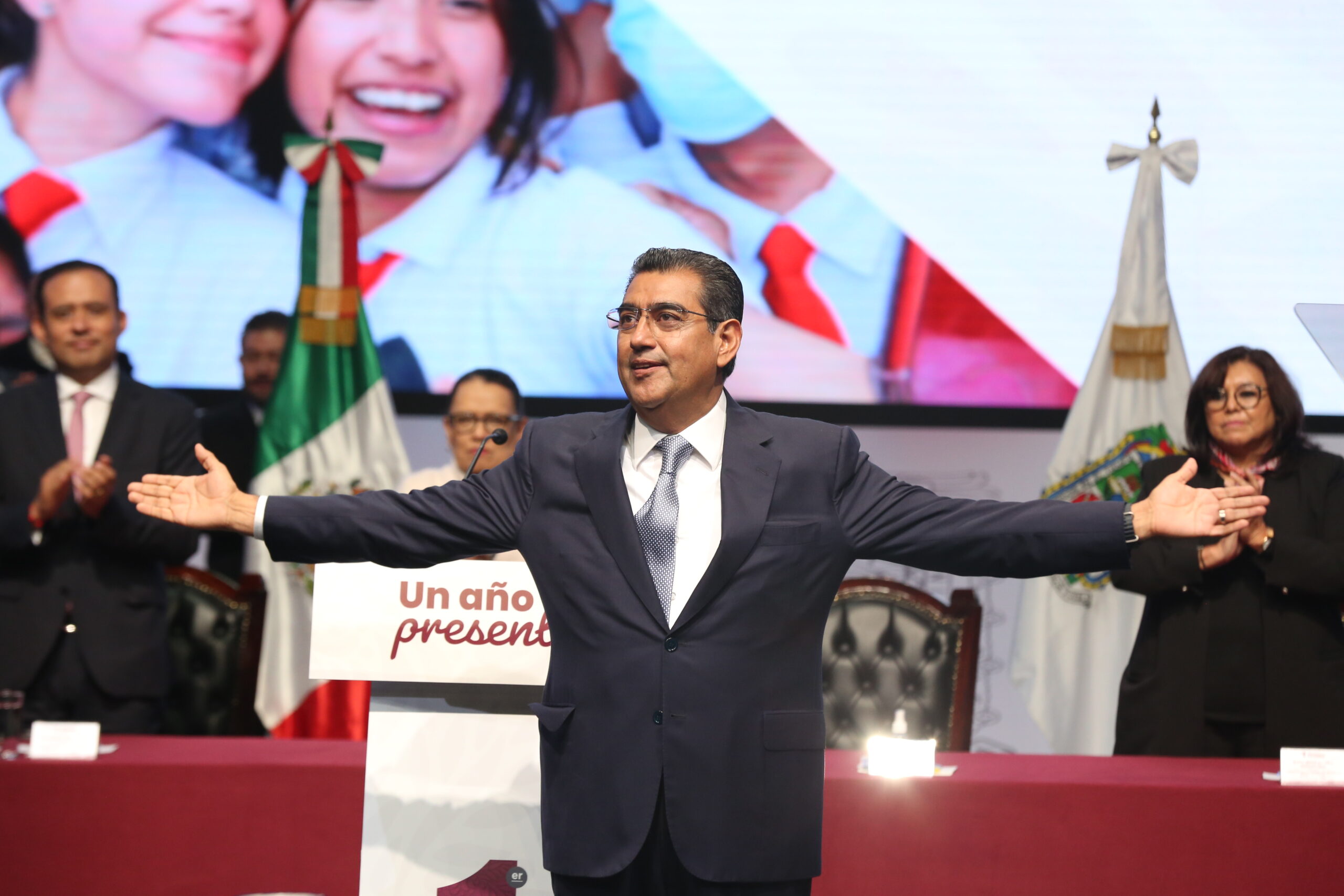  Sergio Salomón; convoca a trabajar sin divisiones partidistas