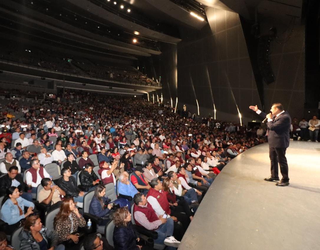 Alejandro Armenta sigue impulsando la unidad, en la capital 7 mil personas atienden el llamado
