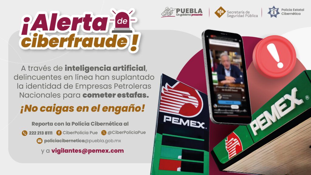 La Policía Cibernética pone a disposición de la población el número 22 22 13 81 11, línea abierta 24 horas
