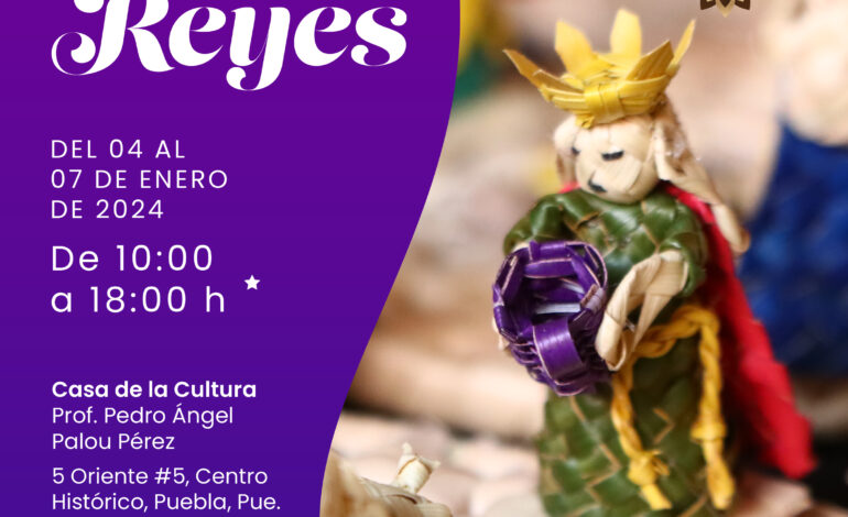 Realizará gobierno estatal actividades por Día de Reyes en la Casa de la Cultura