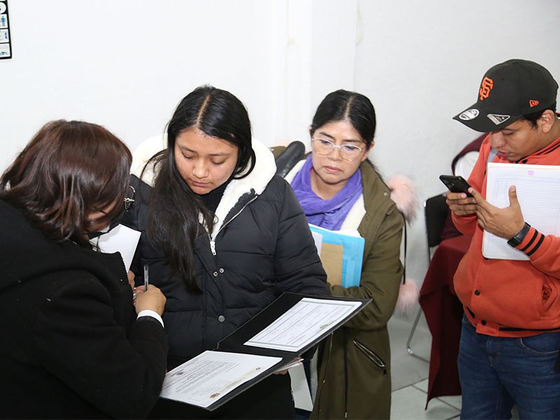 Con estas acciones, las y los estudiantes contarán con personal en las aulas para dar continuidad al proceso académico