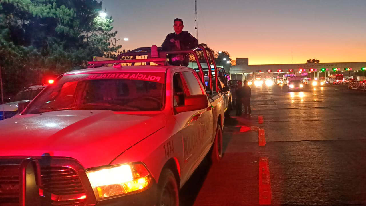 Puebla y Edomex refuerzan seguridad en la autopista México-Puebla