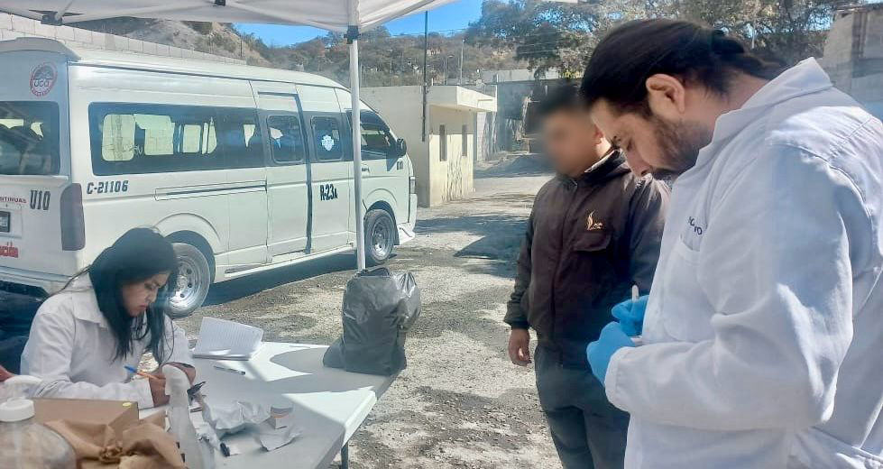 Durante los primeros 15 días de febrero, fueron aplicadas un total de 611 pruebas toxicológicas a conductores