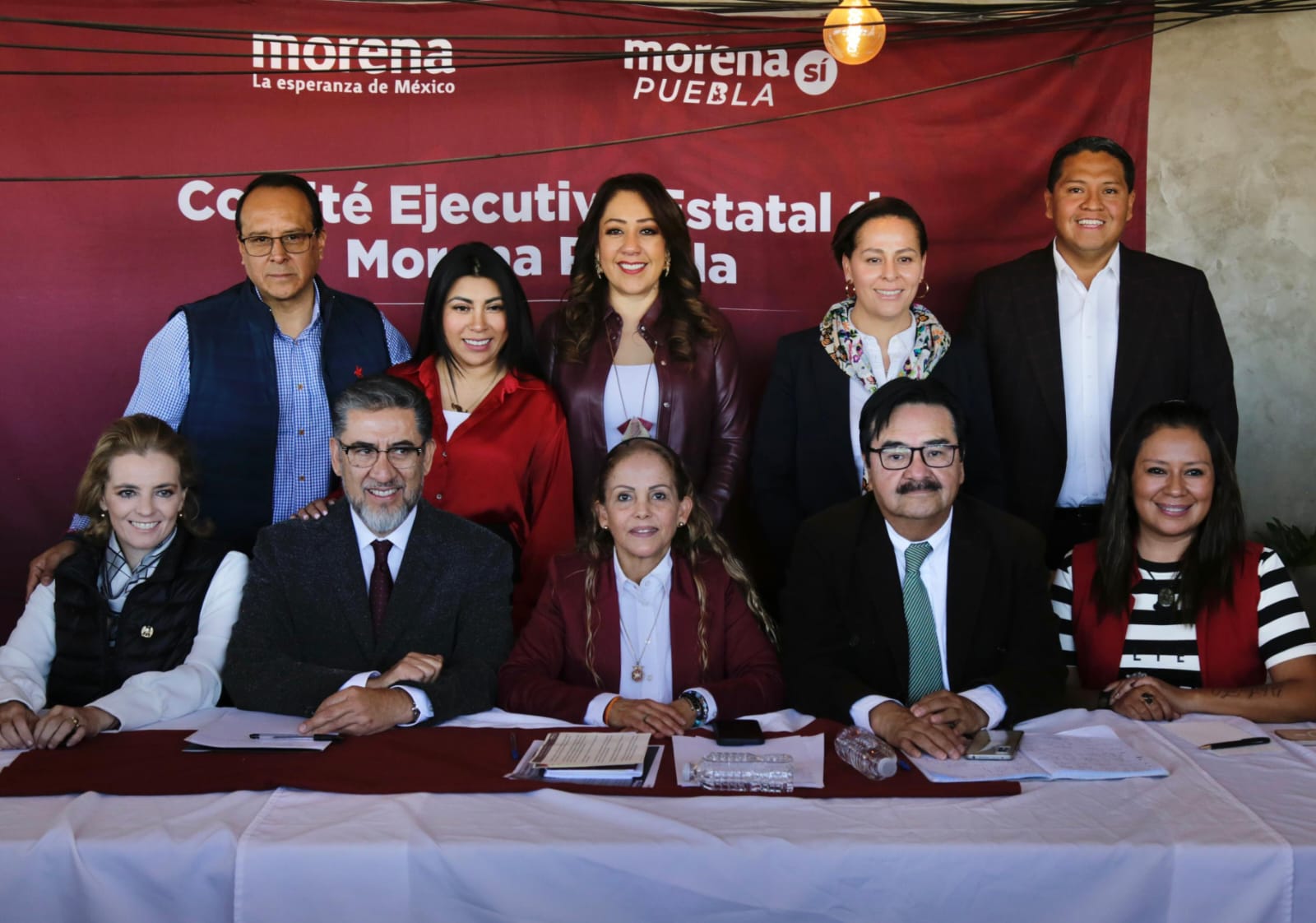 Llegan a Morena Puebla Edurne Ochoa, Sandra Moltavo y más a la vocería