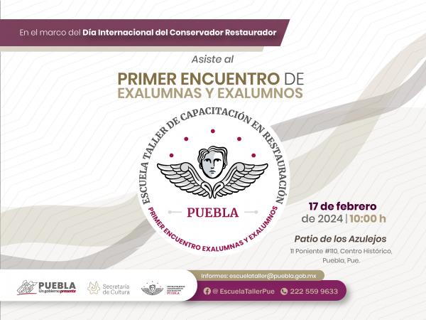 Cultura realizará 1er encuentro de exalumnos de Escuela Taller de Capacitación