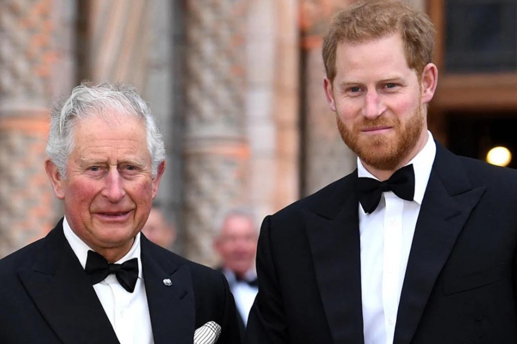 El príncipe Harry  visita a su padre el rey Carlos III tras su diagnóstico de cáncer