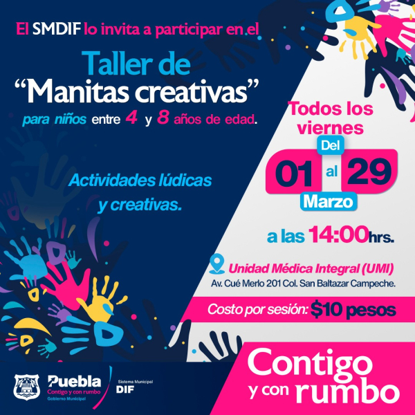 SMDIF ofrece talleres psicoeducativos a niñas, niños y adolescentes