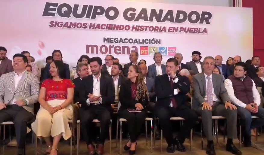 #Vídeo Presenta Alejandro Armenta su equipo ganador de campaña