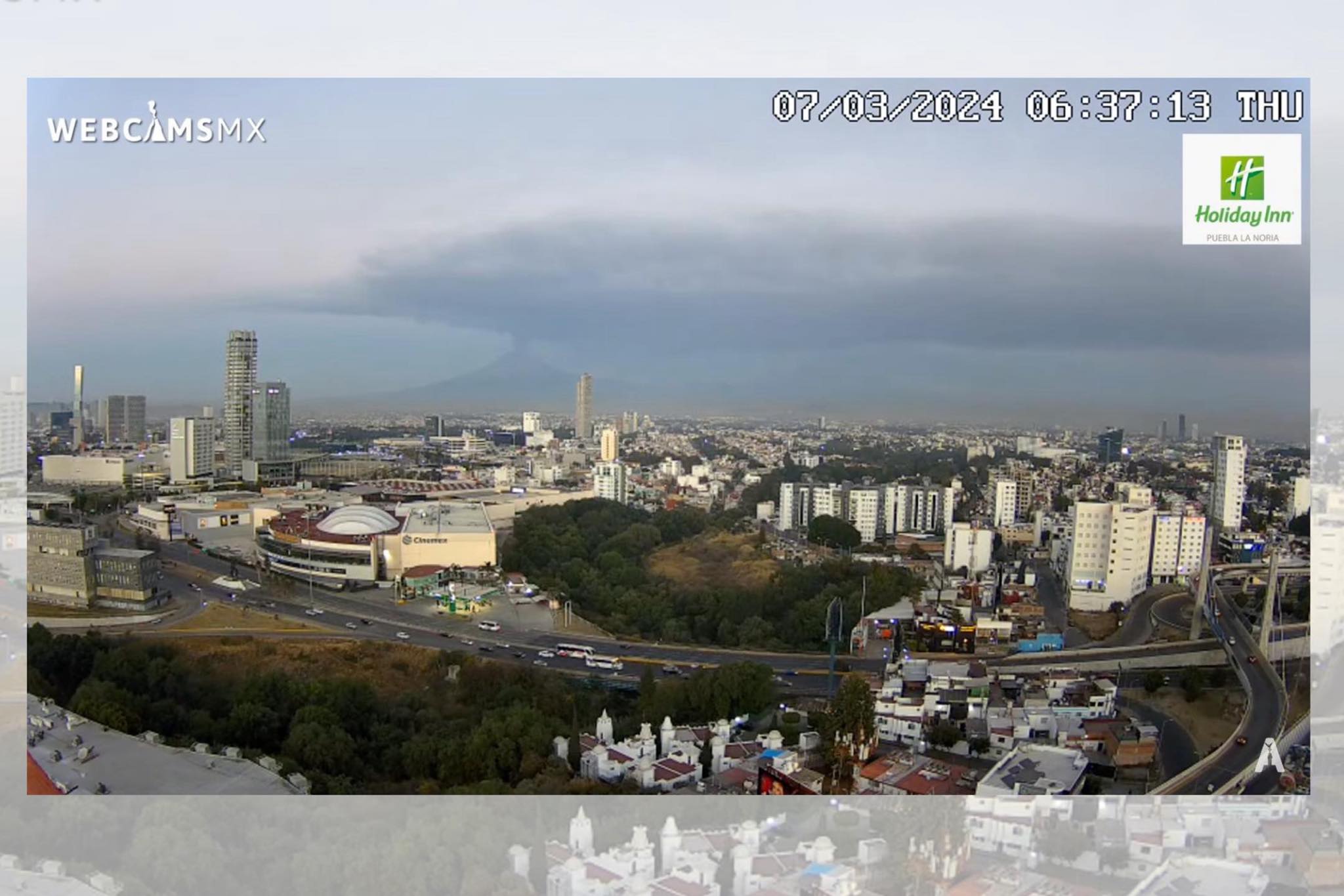 Ligera mejoría en la calidad del aire en Puebla y zona conurbada