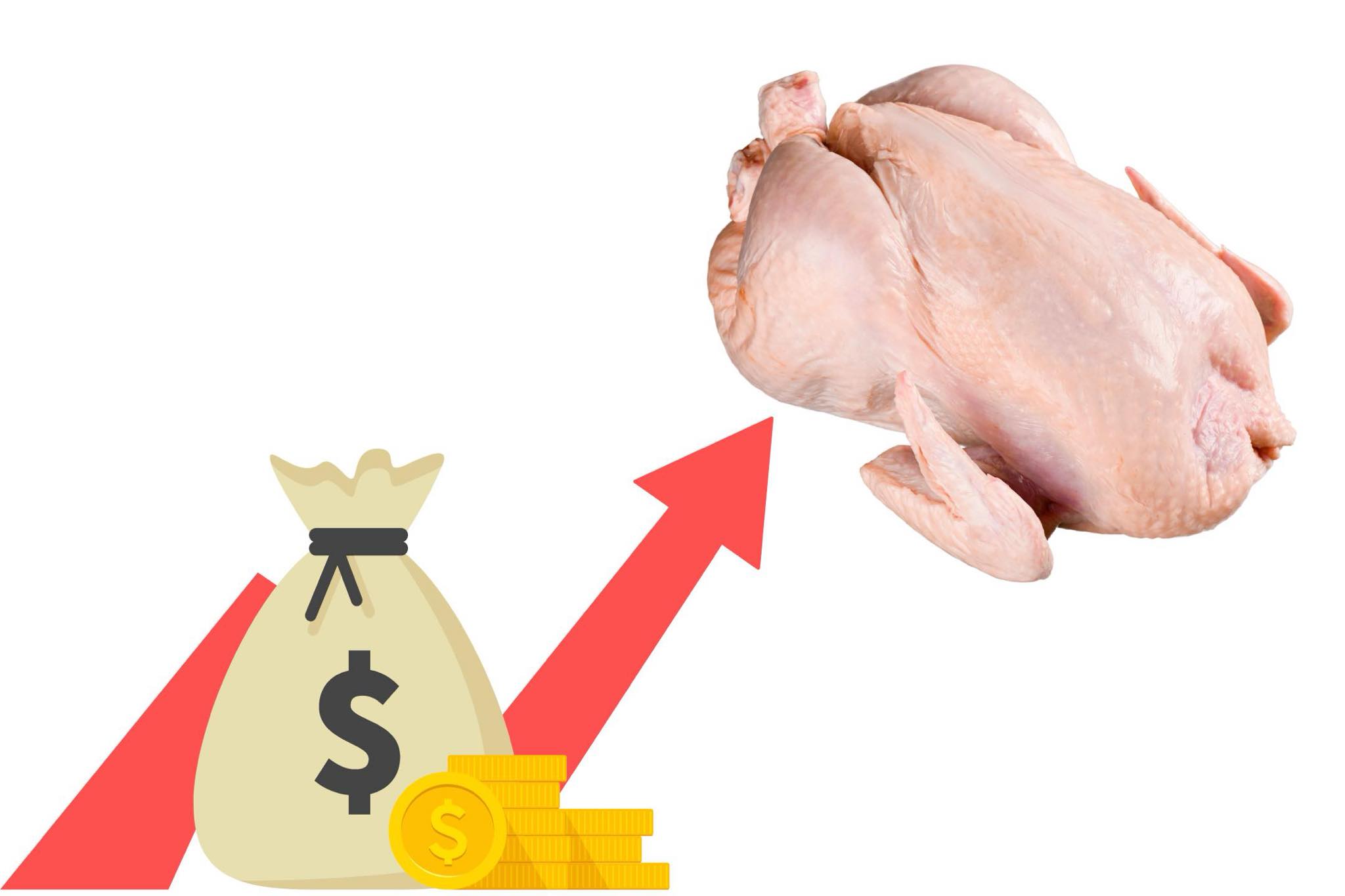 La inflación ‘dispara’ el precio del pollo: ¿En cuánto sale el kilo en promedio?