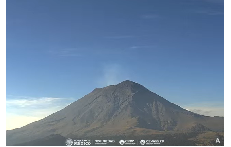 Puebla continúa sin caída de ceniza
