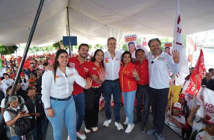 «Puebla en el Corazón» lema de la estrategia del PT para seguir con la 4T